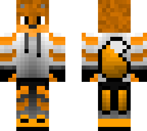orange flaming wolf