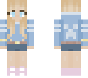 pink and blue