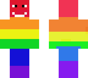 rainbow person