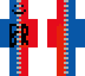 red blue mix
