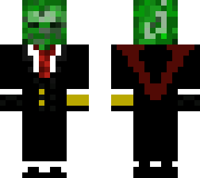 zombie with gentlemen suit