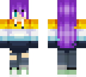 .*: long purple hair :*.