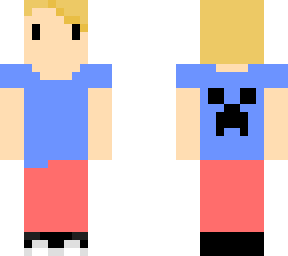 boy with creeper shirt