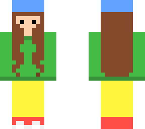 green shirt girl