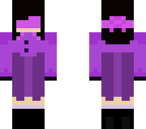 masked purple e-girl