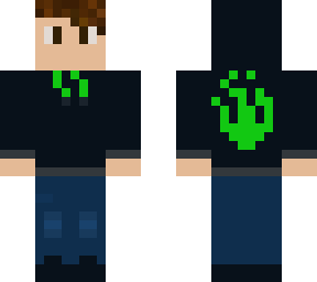 me in a hoodie (green)