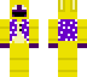 me/vincent afton with a glitchtrap onesie