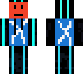 neon alien robot guy