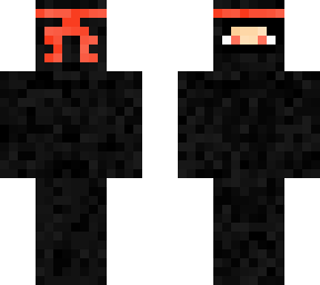 ninja dude looking back