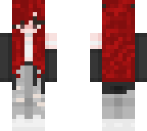 Pelirroja Nubes Minecraft Skin