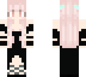 pinkish girl with night dress