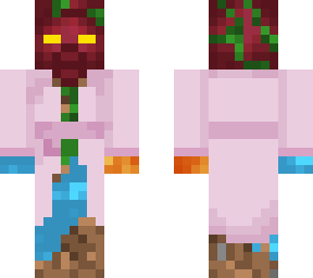 rq elemental in pink bath robe
