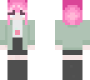 strawberry pink hair girl
