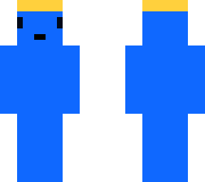 a simple minecraft blue