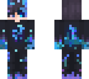 blue demon boy