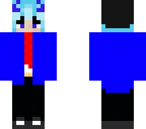 da blue suit is on me
