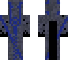 dark gray and blue knight