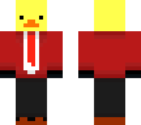 duck in a suit