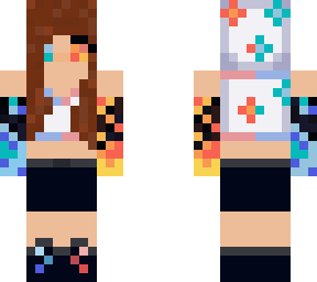 fire and water girl