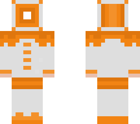 full body suit orange