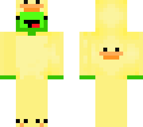 green ducky man