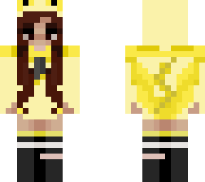 jolteon hoodie girl