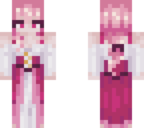 pink dress