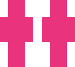 pink glitch skin