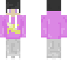 purple banana hoodie black hair boy - lil better