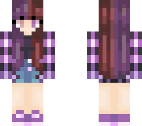 purple flannel