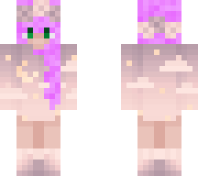purple haired sunset