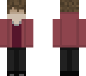 red hoodie maroon shirt