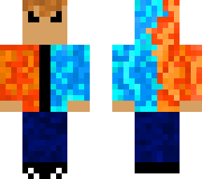 water-flame skin