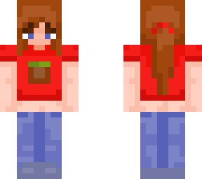 + - minecraft girl - +