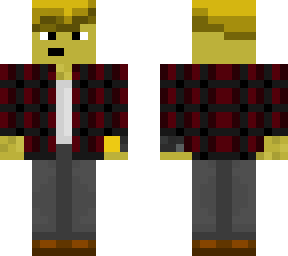 blonde flanel skin
