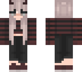 cute girl w horns