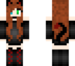 emo cat girl