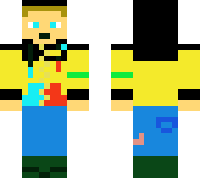 me in minecraft