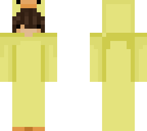 my oc in a duckie onesie :> (redone)