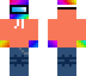 rainbow among us skin