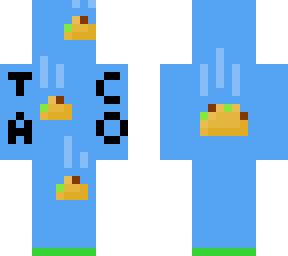 Raining Tacos Minecraft Skin
