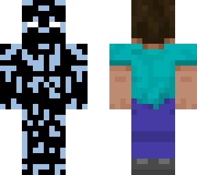 (only front) lightning herobrine