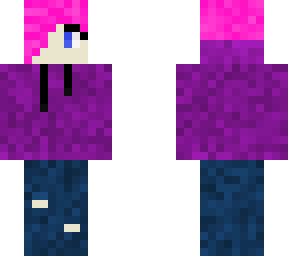 awesome pink and purple girl