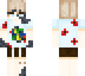 blonde cyborg