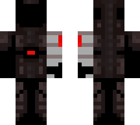 finished: dark cyber suit (with metal arm)