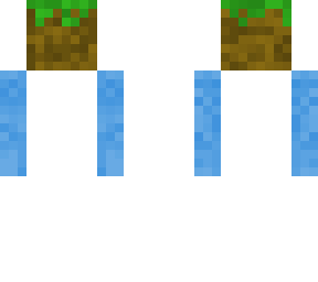 grass block with water