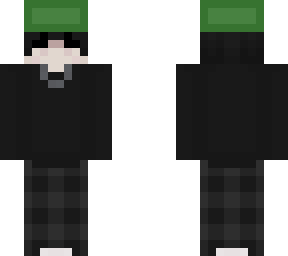 haha emo boy with green bucket hat 2
