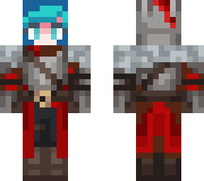 knight blue hair