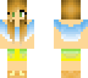 minecraft mdchen blau