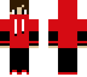 red hoodie boy